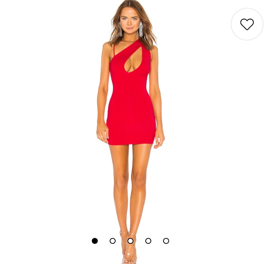 H:ours Safia Dress Lava Red